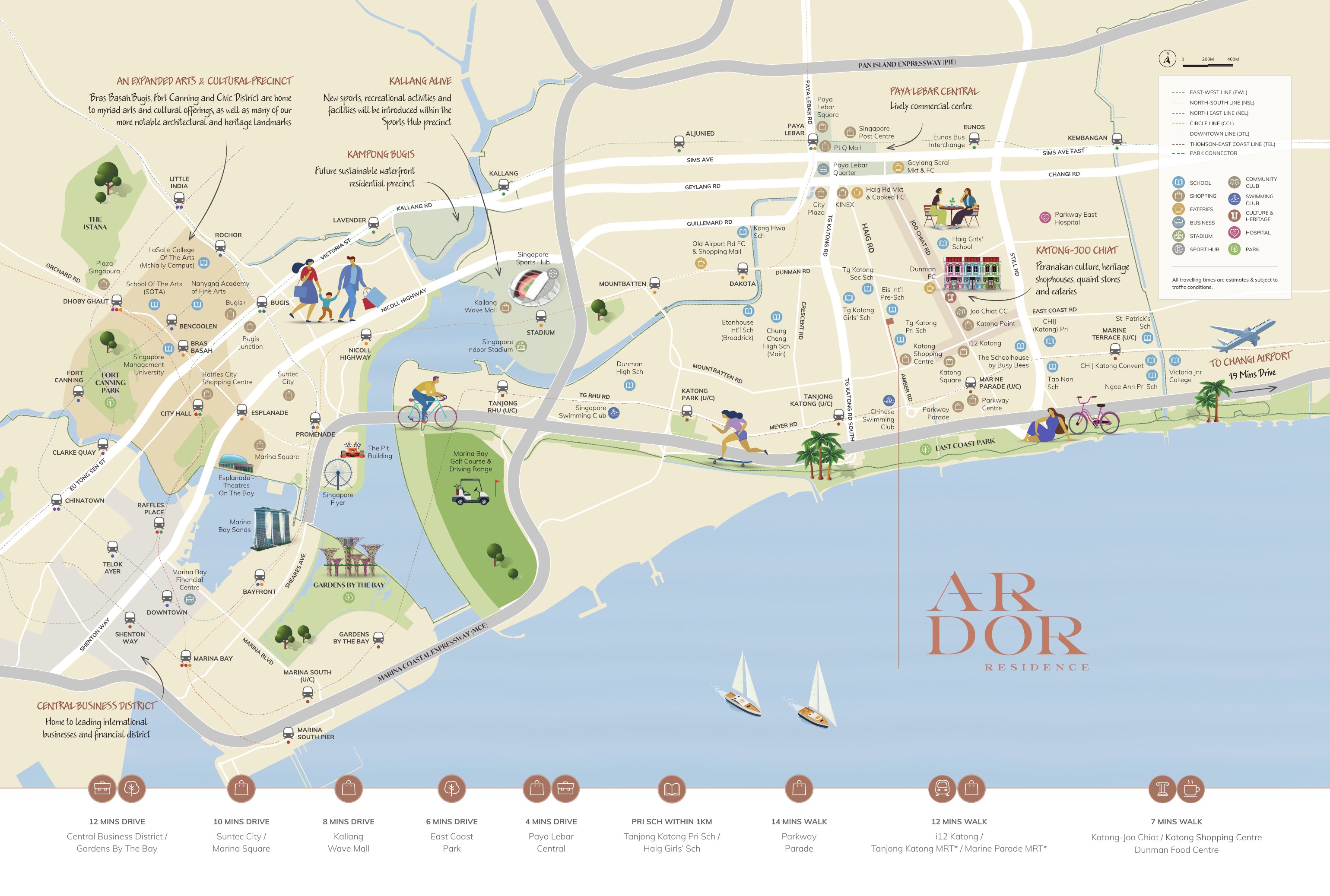 Ardor Residence location map