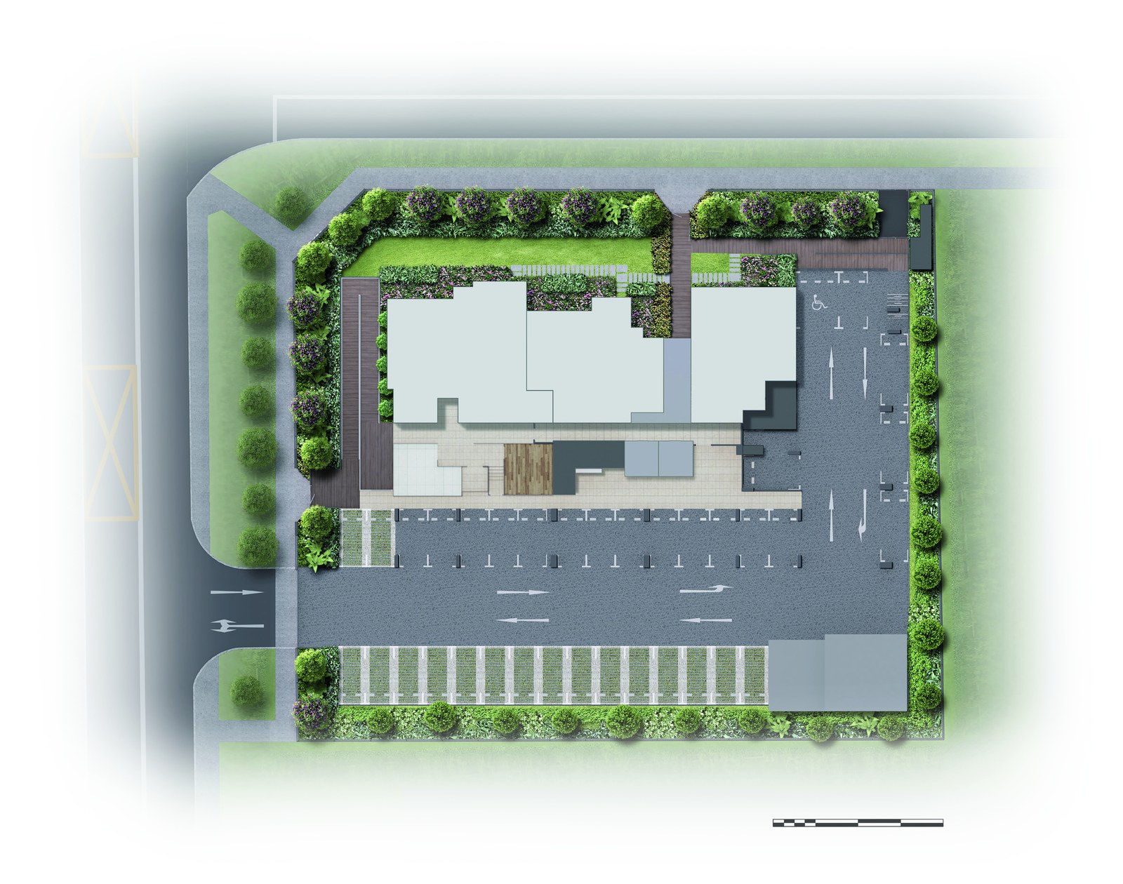 First-storey plan and facilities